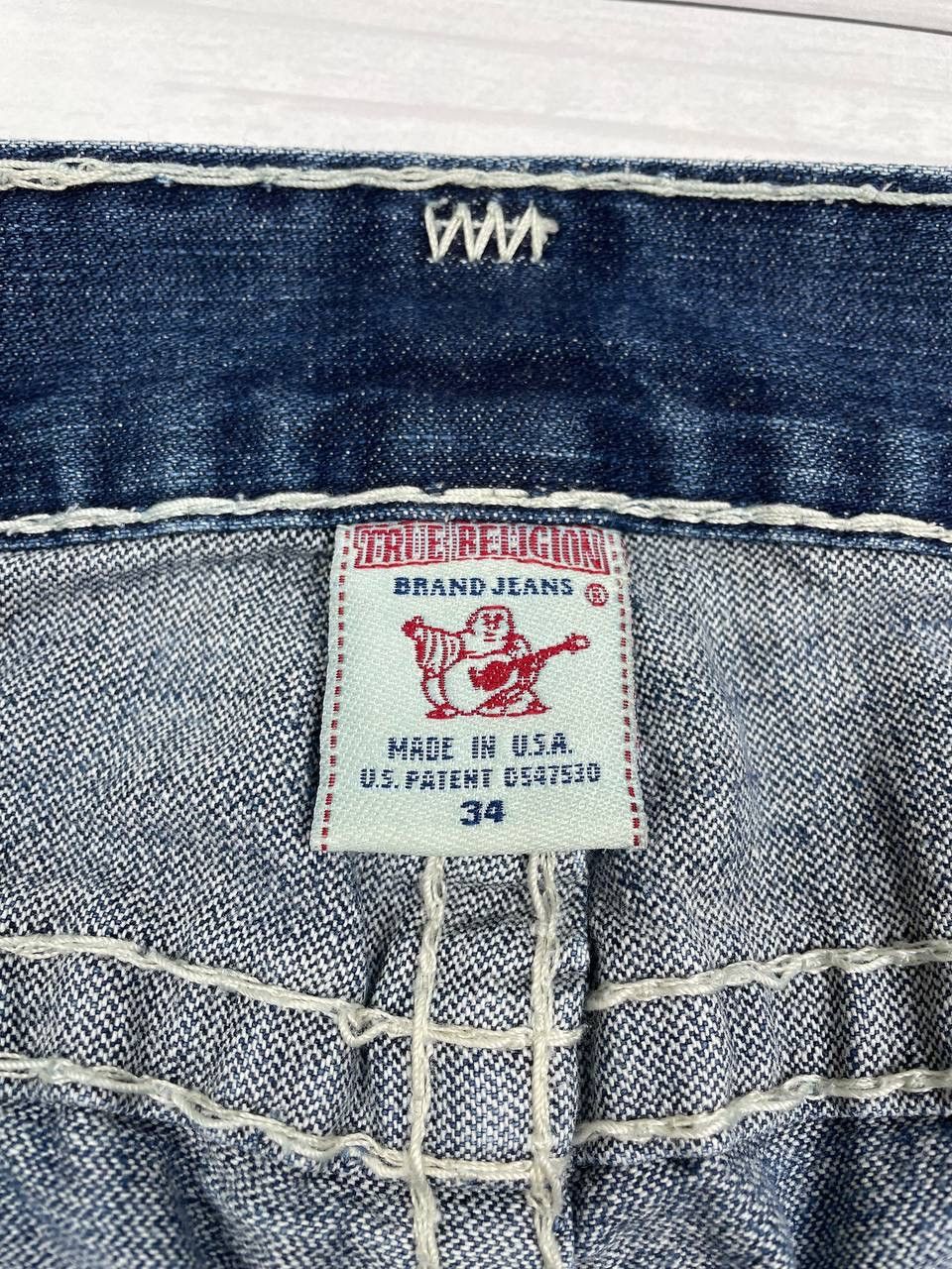 True Religion TRUE RELIGION Jack Natural Super Straight Jeans Navy Size US 34 / EU 50 - 14 Thumbnail
