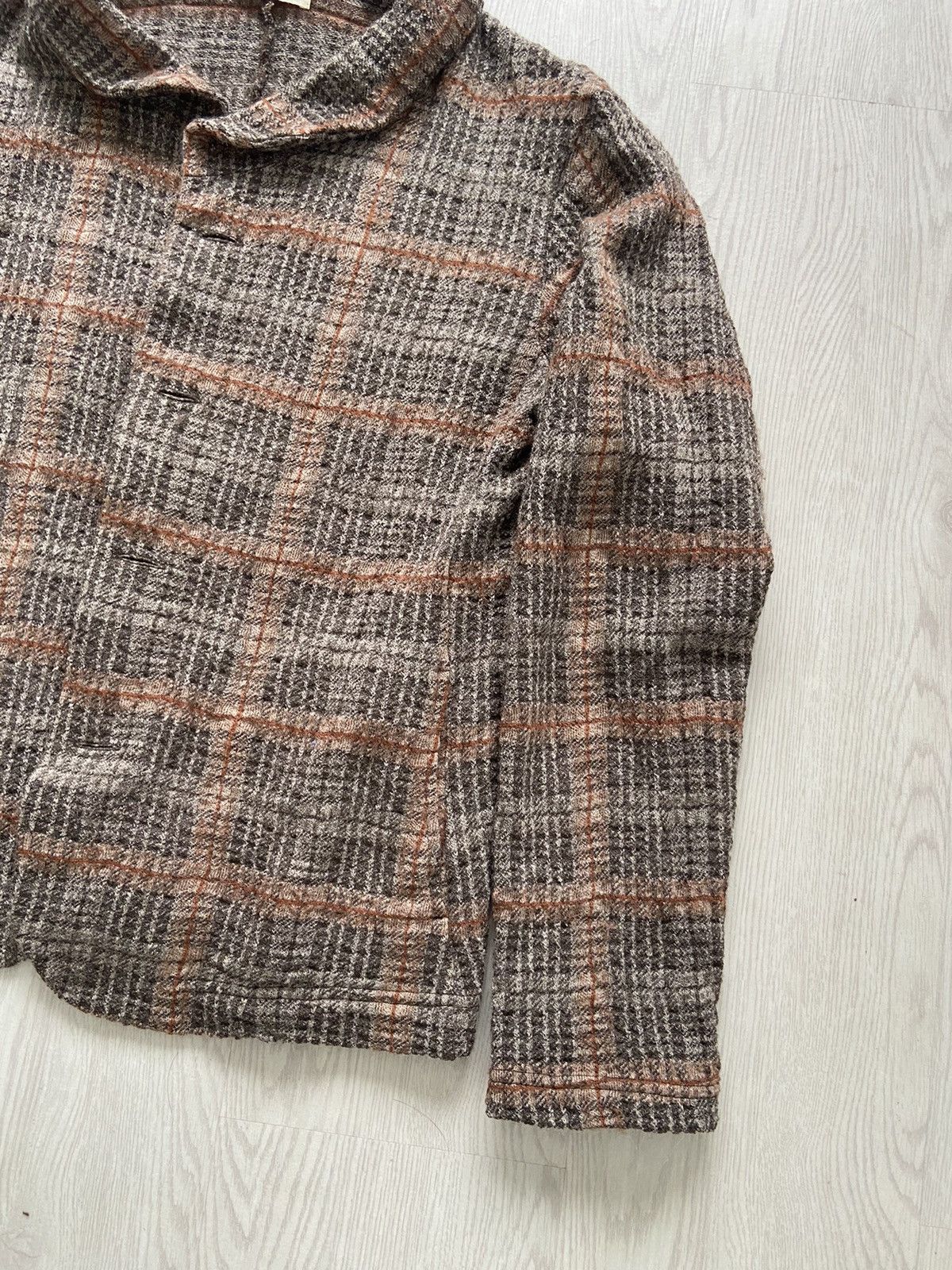Issey Miyake Vintage 1980’s Plantation By Issey Miyake Buttonless Wool Size US M / EU 48-50 / 2 - 2 Thumbnail
