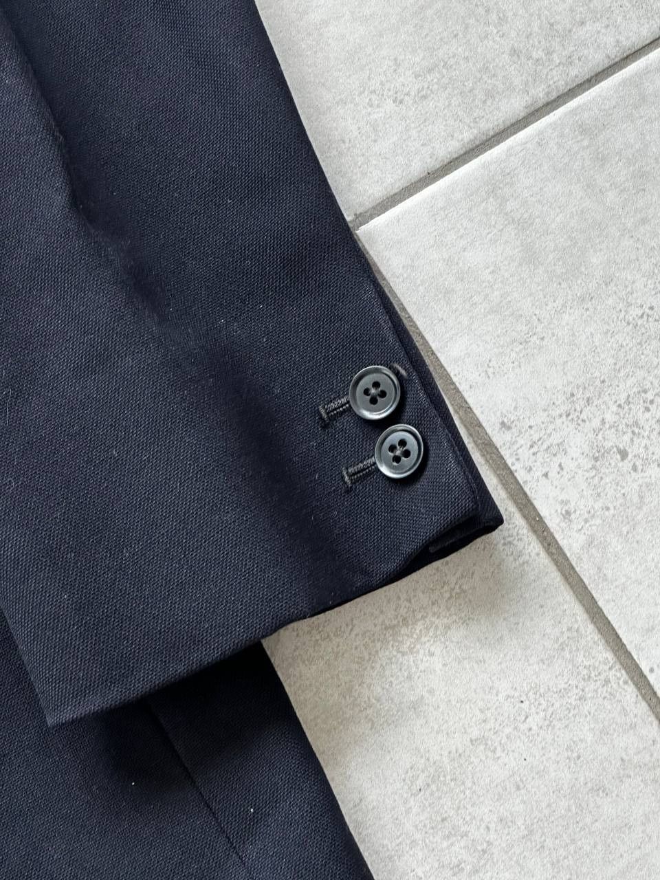 Burberry Burberry Double Breasted Navy Wool Blazer Luxury Size 38L - 7 Thumbnail