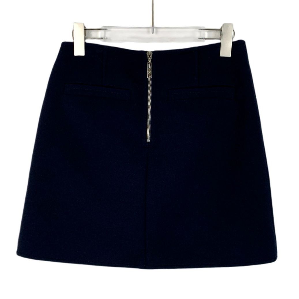 Dior Dior Navy Logo Intarsia Cotton Drawstring Casual Shorts (Siz Size 36" / US 14 / IT 50 - 7 Thumbnail