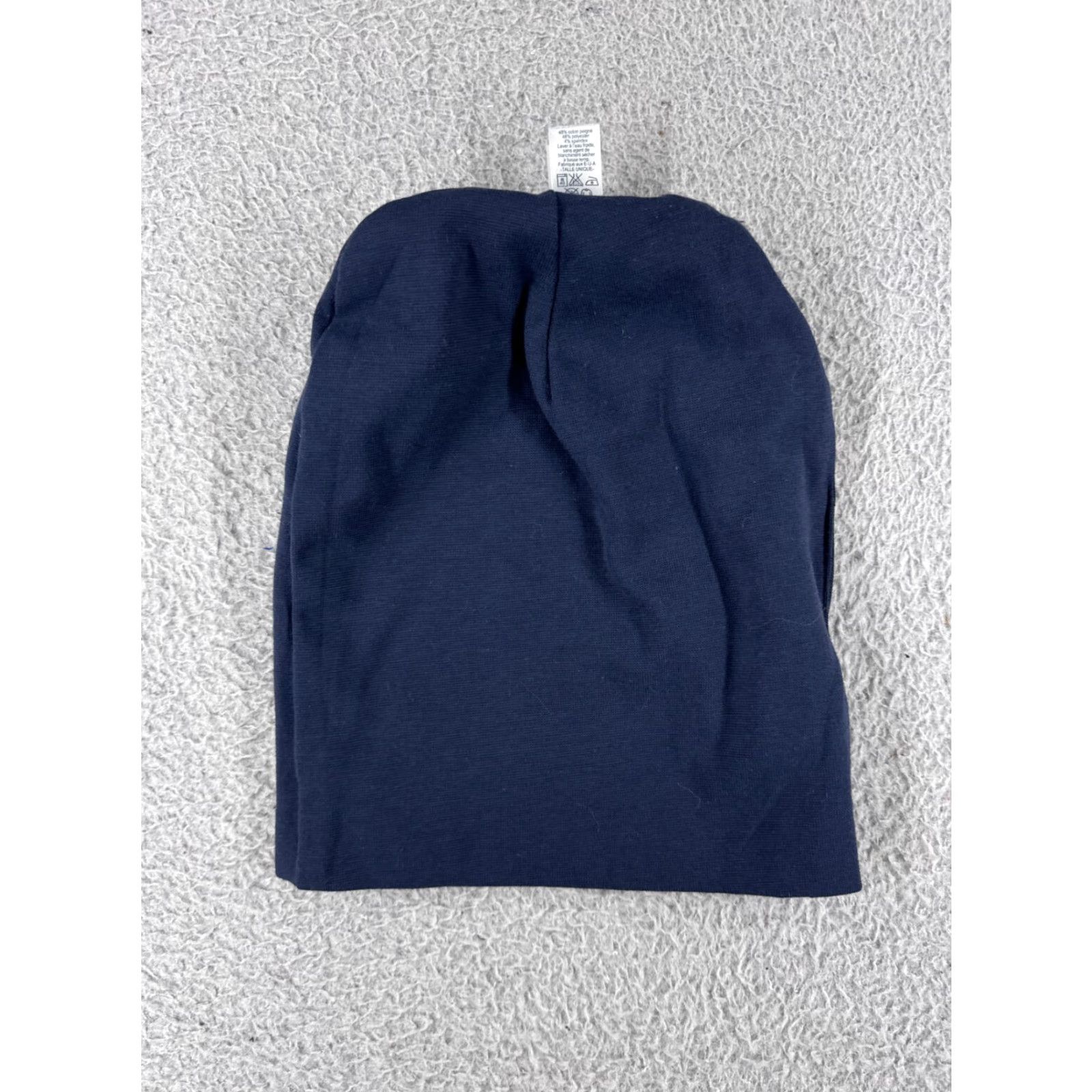 Vintage Royal Apparel Beanie Womens One Size Blue Jersey Logo Ski Womens Size ONE SIZE - 6 Thumbnail