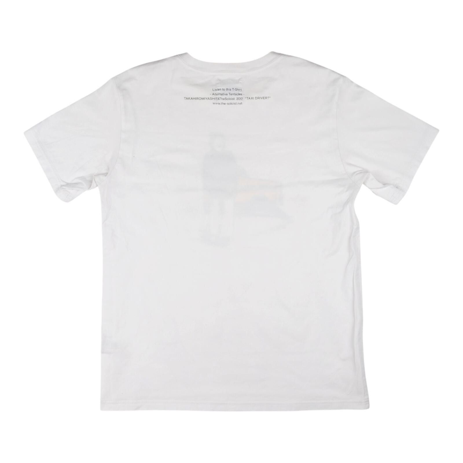 Number (N)ine TAKAHIROMIYASHITA The Soloist "TAXI DRIVER" AW17 White Tee Size ONE SIZE - 2 Thumbnail