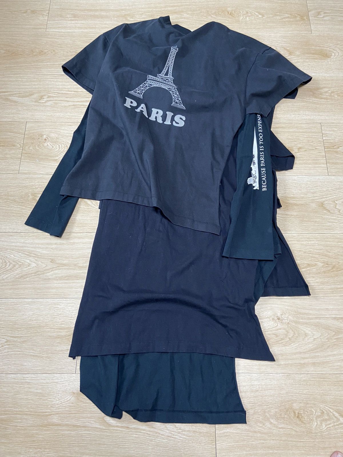Vetements S Vetements PARIS Layered oversized long sleeve shirt dress Size US S / EU 44-46 / 1 - 2 Thumbnail
