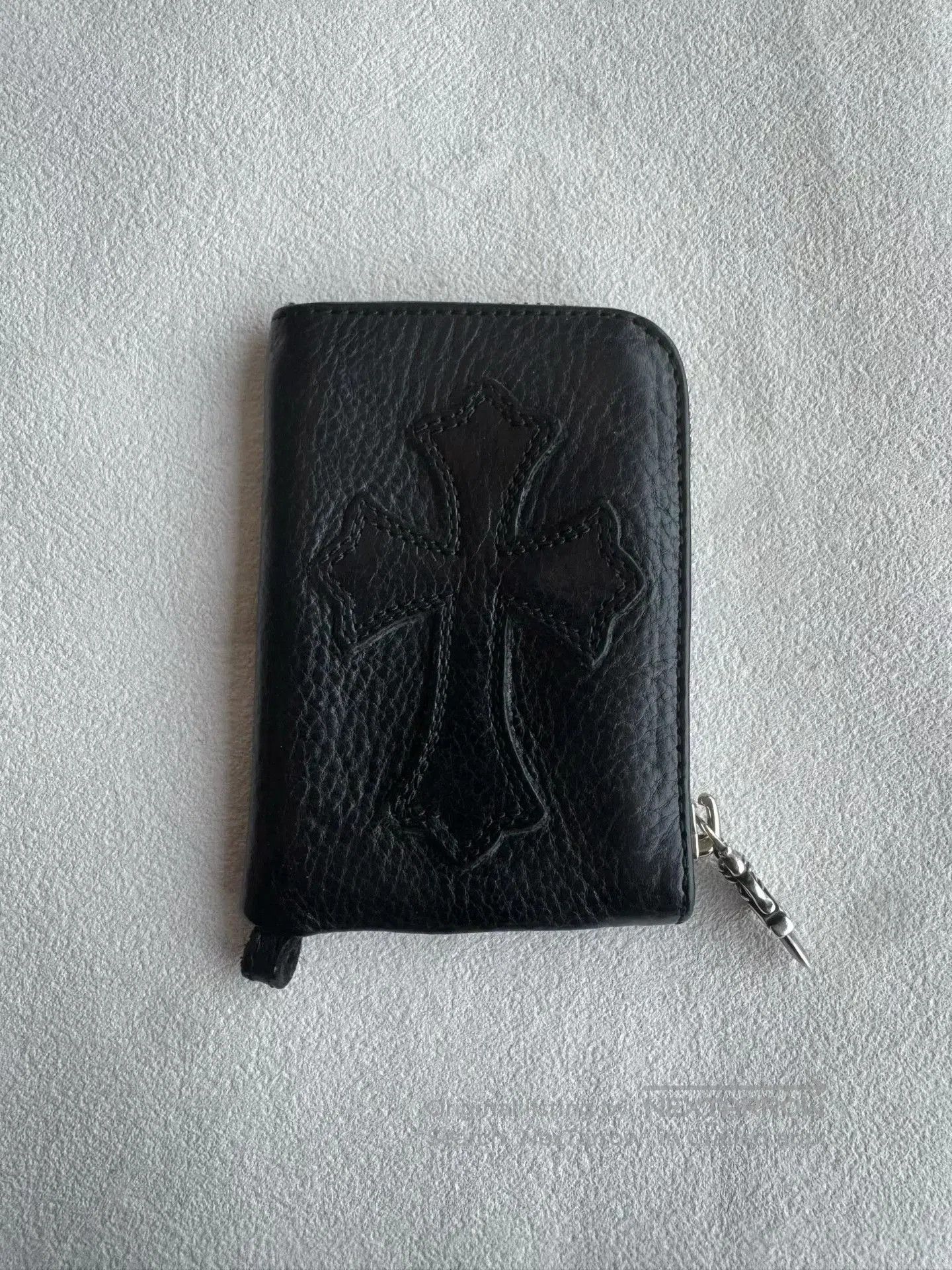Chrome Hearts Chrome Hearts Cross Leather Sword Zip Coin Purse. Size ONE SIZE - 1 Thumbnail