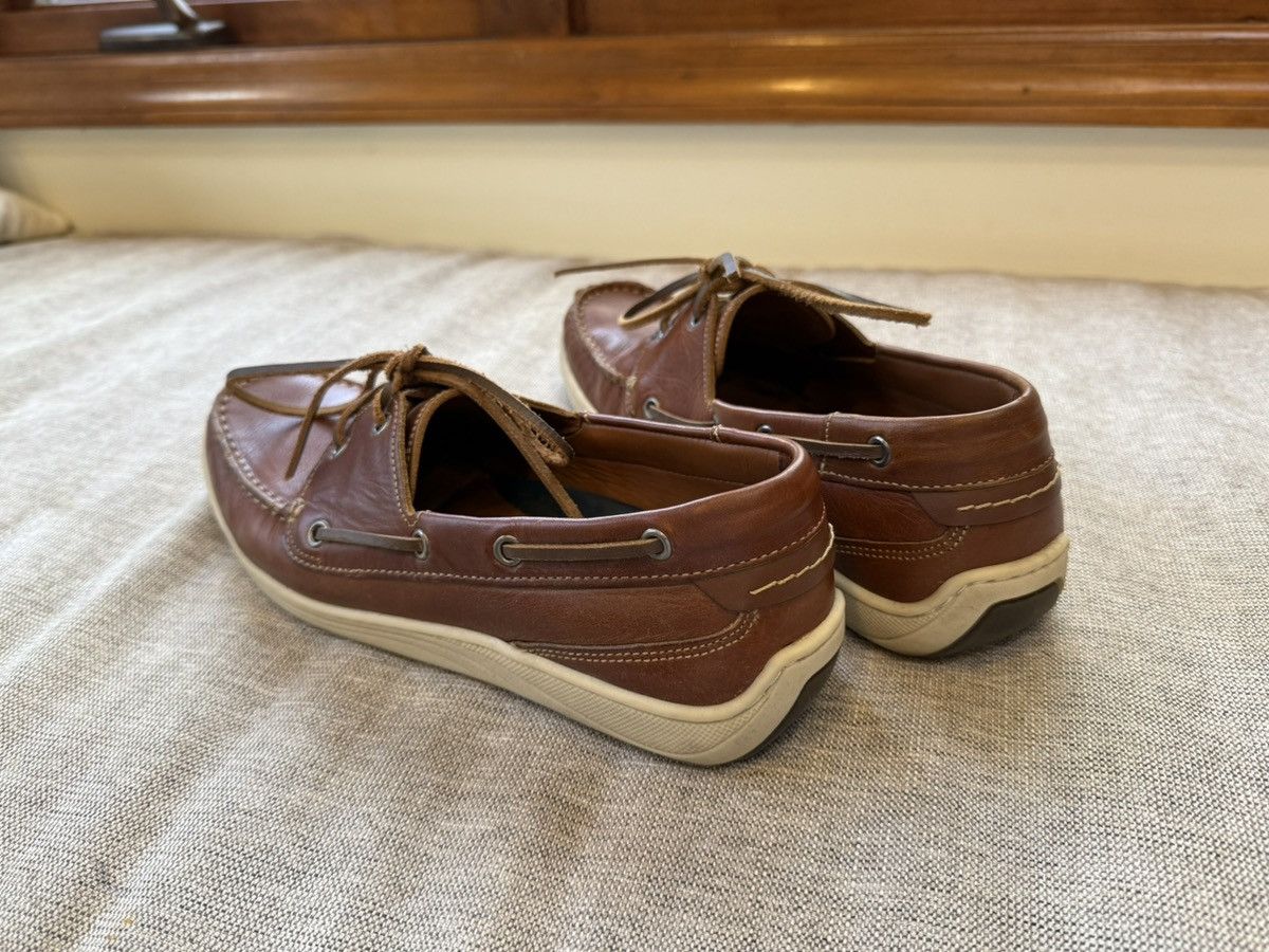 Johnston & Murphy Johnston & Murphy Leather Boat Shoes (sz 8.5) Size US 8.5 / EU 41-42 - 3 Thumbnail