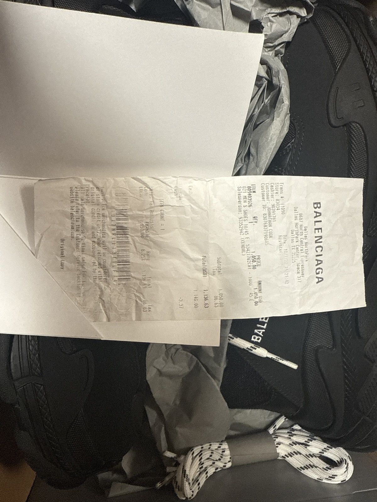 Balenciaga Balenciaga Triple S Size 12 Size US 12 / EU 45 - 2 Thumbnail