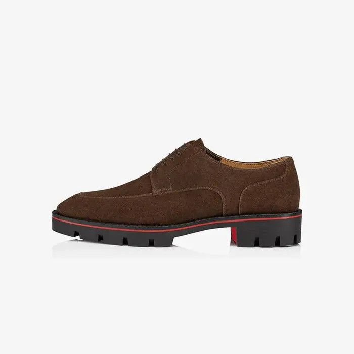 Christian Louboutin o1s1wg110125 Davisol Flat Shoes in Brown Size US 11 / EU 44 - 2 Thumbnail