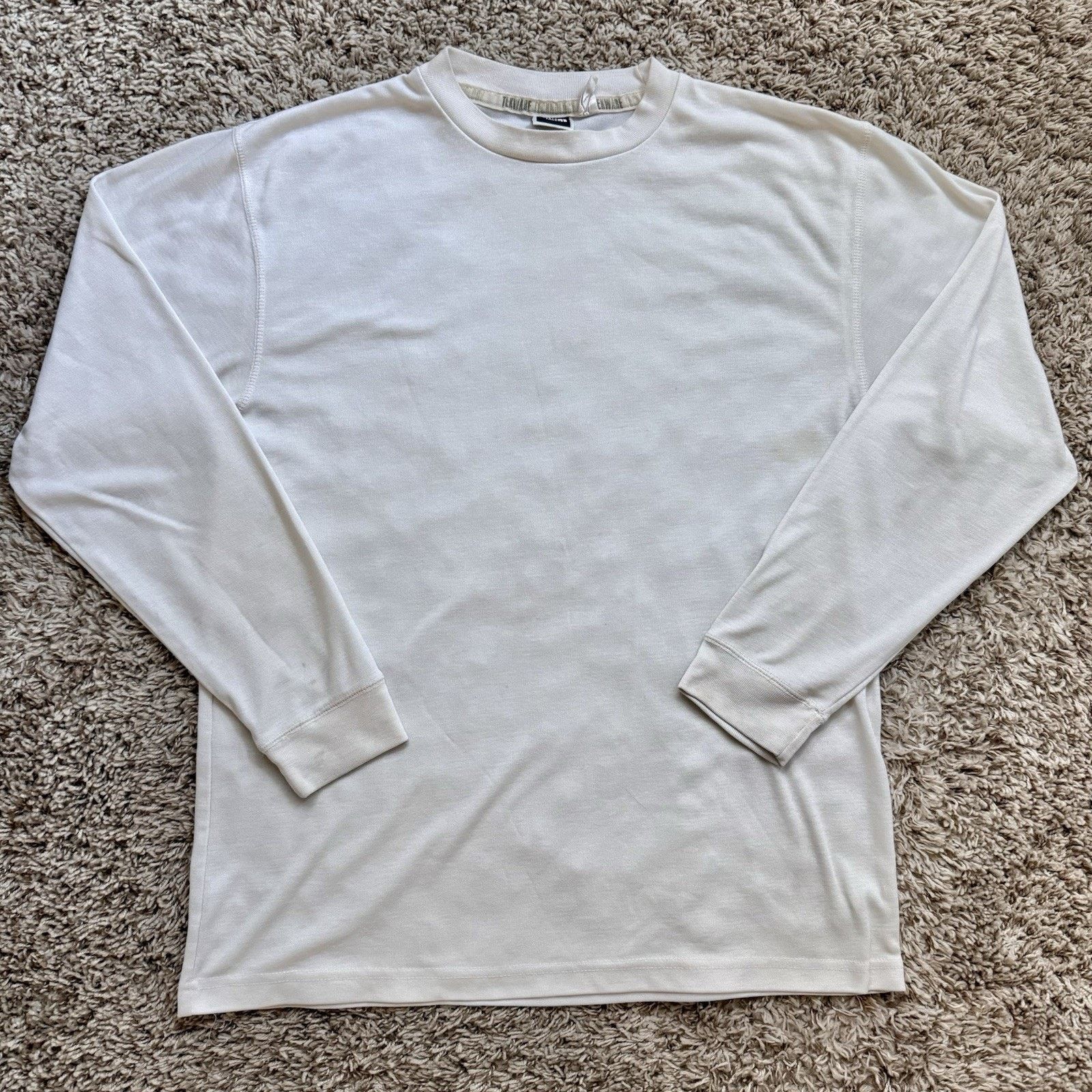 The North Face × Vintage Vintage The North Face TEKWARE White Long Sleeve T-Shirt Size US L / EU 52-54 / 3 - 1 Thumbnail