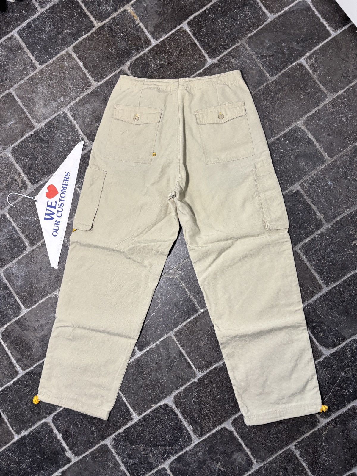 Airwalk 90s AirWalk Cargo Pants Vintage Ripstop Multi Drawstring Size US 30 / EU 46 - 3 Thumbnail