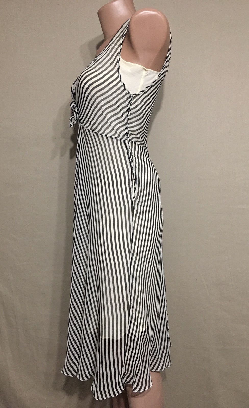 Ralph Lauren Ralph Lauren Silk Stripped Dress Size 4 Size S / US 4 / IT 40 - 5 Thumbnail