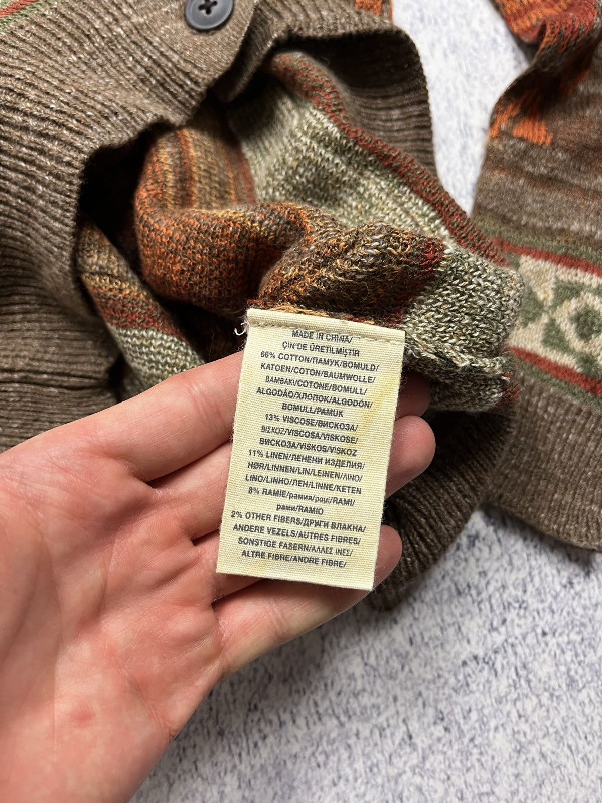 Denim & Supply Ralph Lauren × Polo Ralph Lauren × Ralph Lauren Ralph Lauren Denim and Supply Aztec Southwest Knit Cardigan Size S / US 4 / IT 40 - 10 Thumbnail