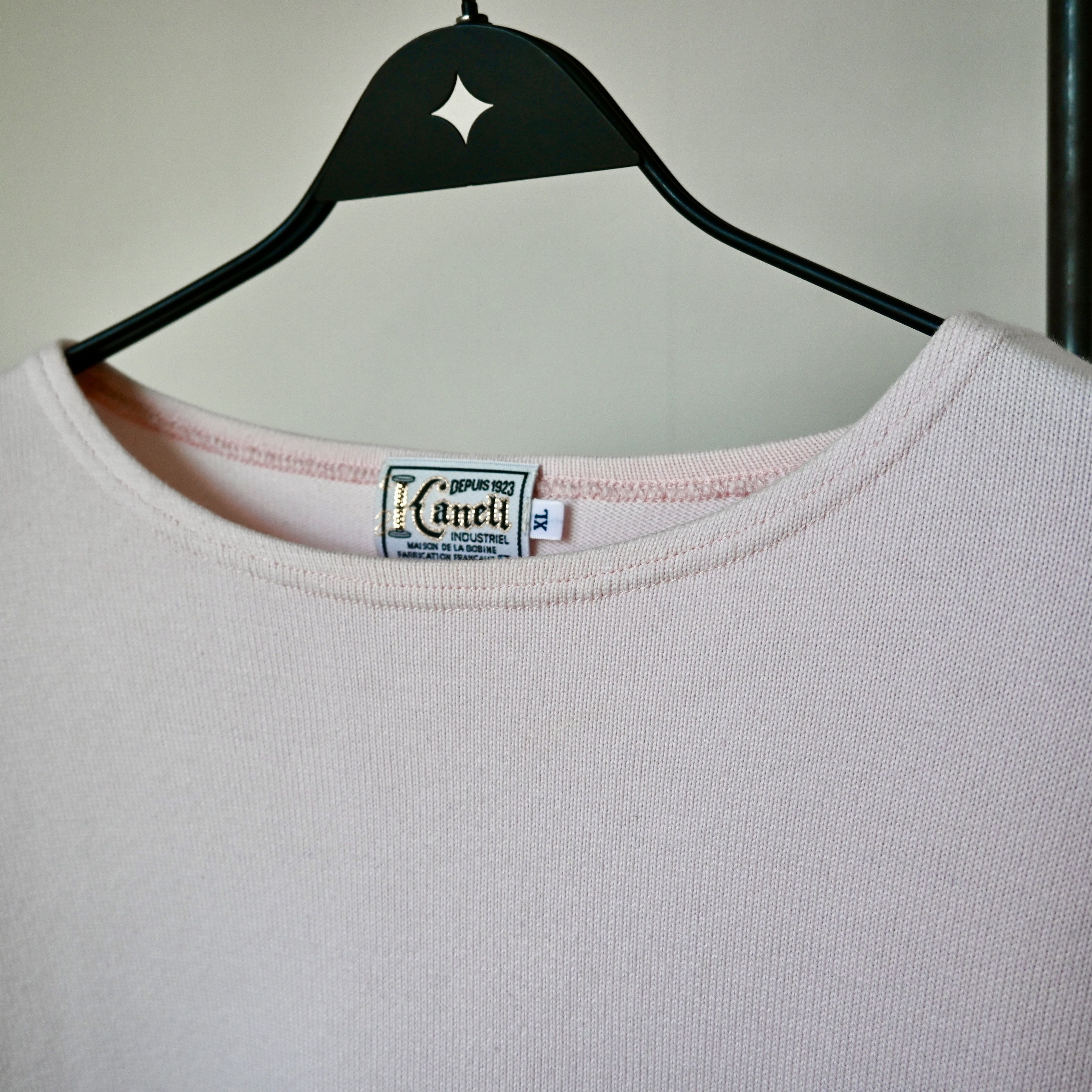 Other KANELL INDUSTRIEL cotton knit Breton shirt, made in France Size US XL / EU 56 / 4 - 8 Thumbnail