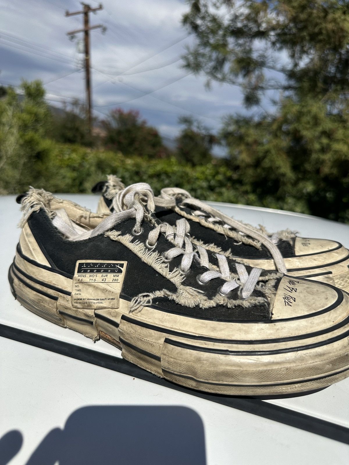 xVESSEL Xvessel low top sneakers Size US 9.5 / EU 42-43 - 1 Thumbnail