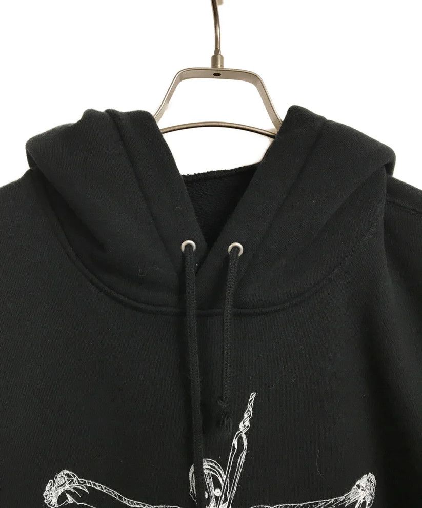 Undercover o1tko10326 Stripe Two-tone Hoodie in Black Size US XL / EU 56 / 4 - 3 Thumbnail