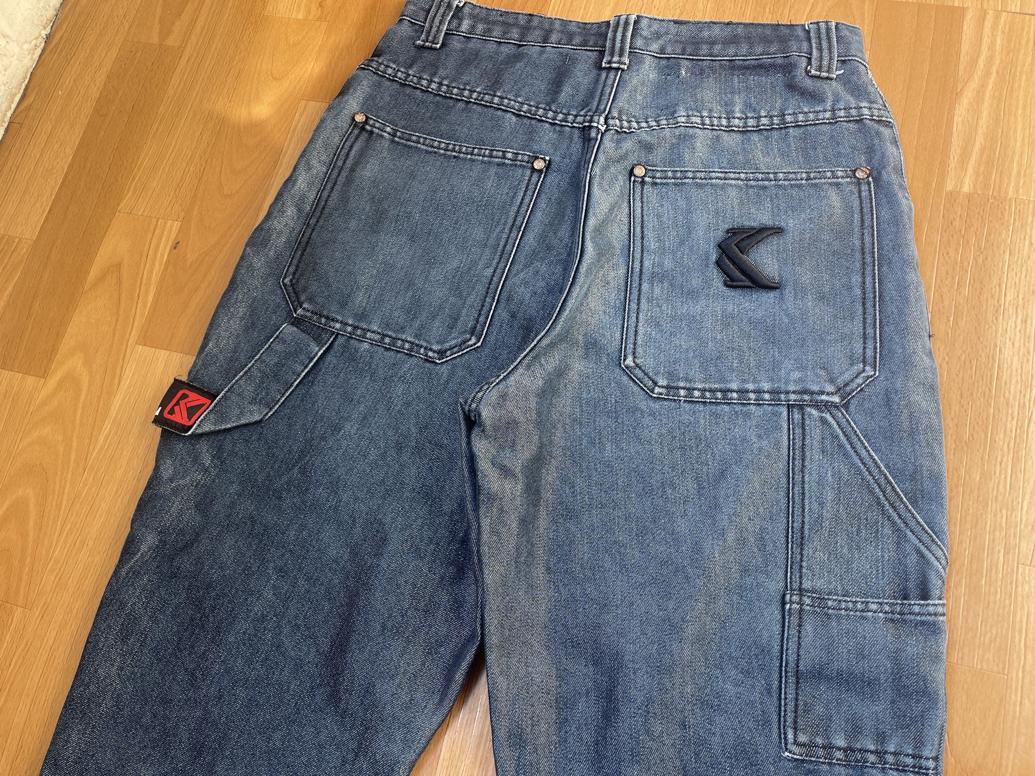 Karl Kani KARL KANI jeans shiny vintage baggy jeans silver metallic 30 Size US 30 / EU 46 - 7 Thumbnail