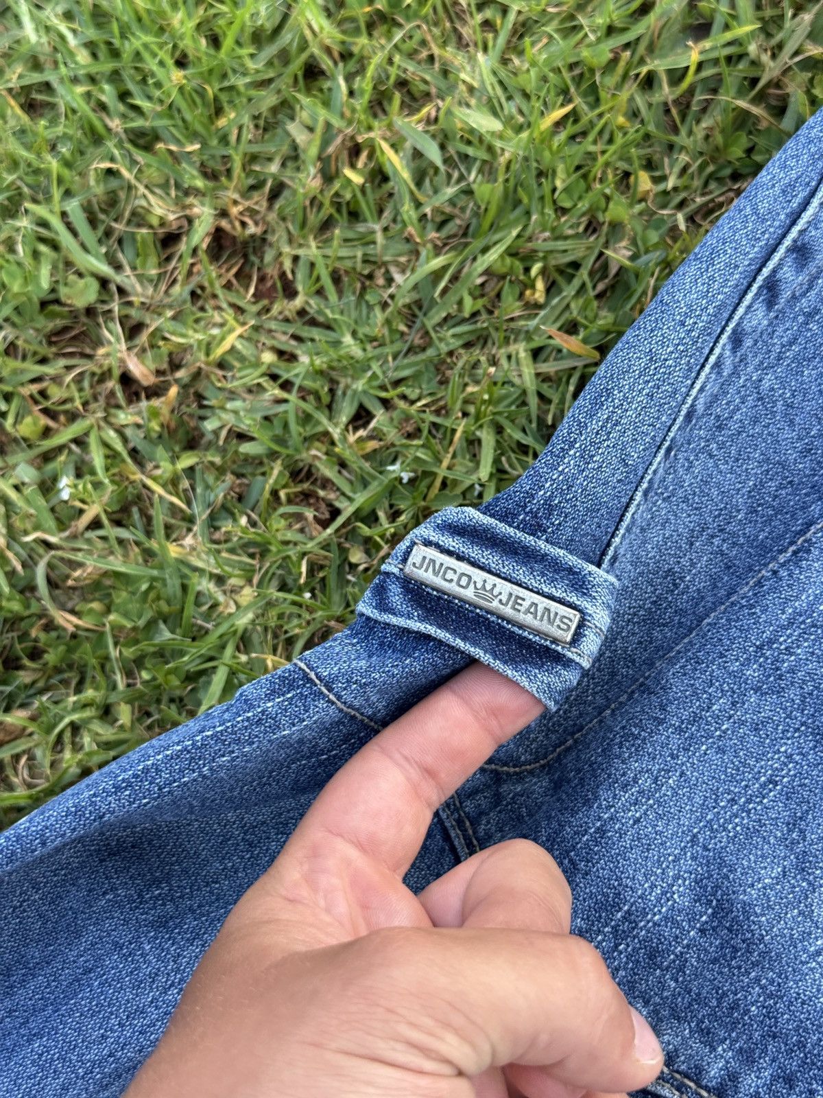 JNCO JNCO Wide Leg Baggy Carpenter Blue Jeans Size US 32 / EU 48 - 6 Thumbnail