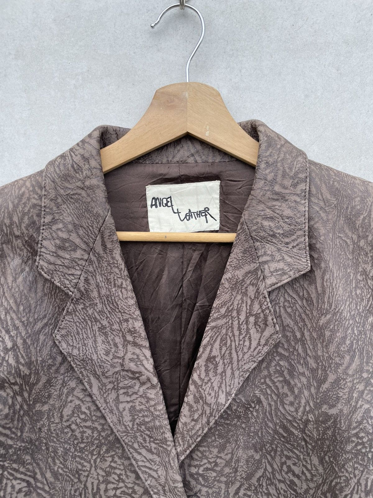 Leather 🔥Accept Binding Offer🔥 Angel Leather Blazer Jacket Size US S / EU 44-46 / 1 - 5 Thumbnail