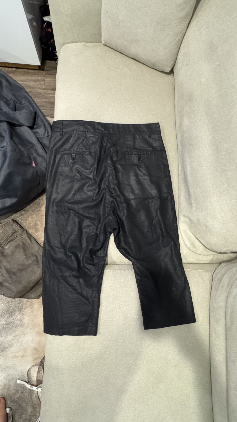 Rick Owens RICK OWENS runway cropped pants MEDIUM Size US 32 / EU 48 - 3 Thumbnail