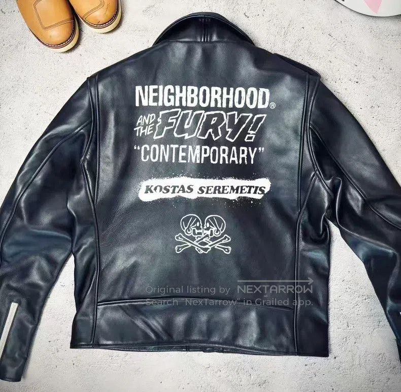 Other Co-branded locomotive leather jacket Size US S / EU 44-46 / 1 - 2 Thumbnail