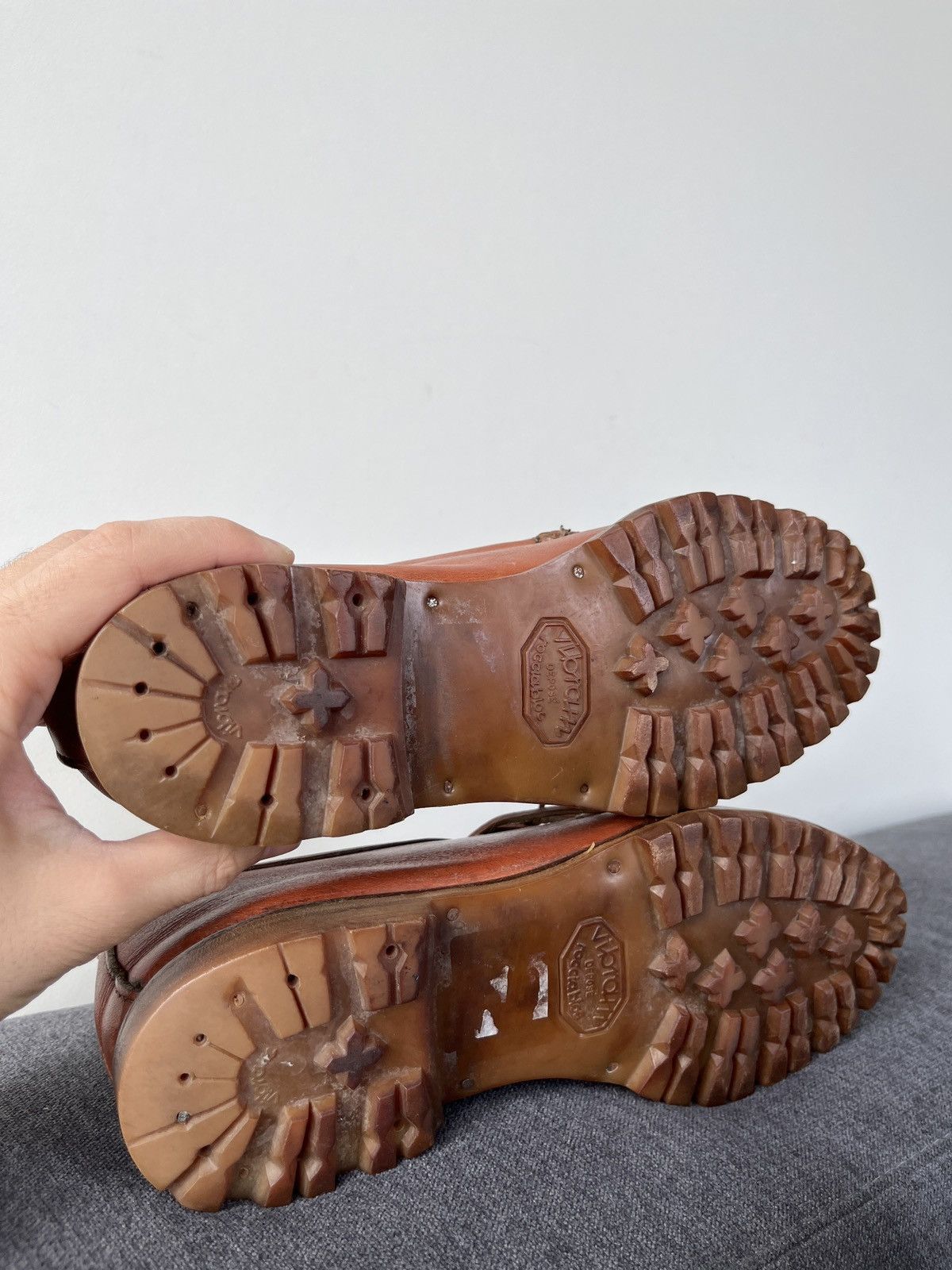 Quoddy Quoddy Handmade Leather Heritage Canoe Moccasins Boots Size US 7 / EU 40 - 19 Thumbnail
