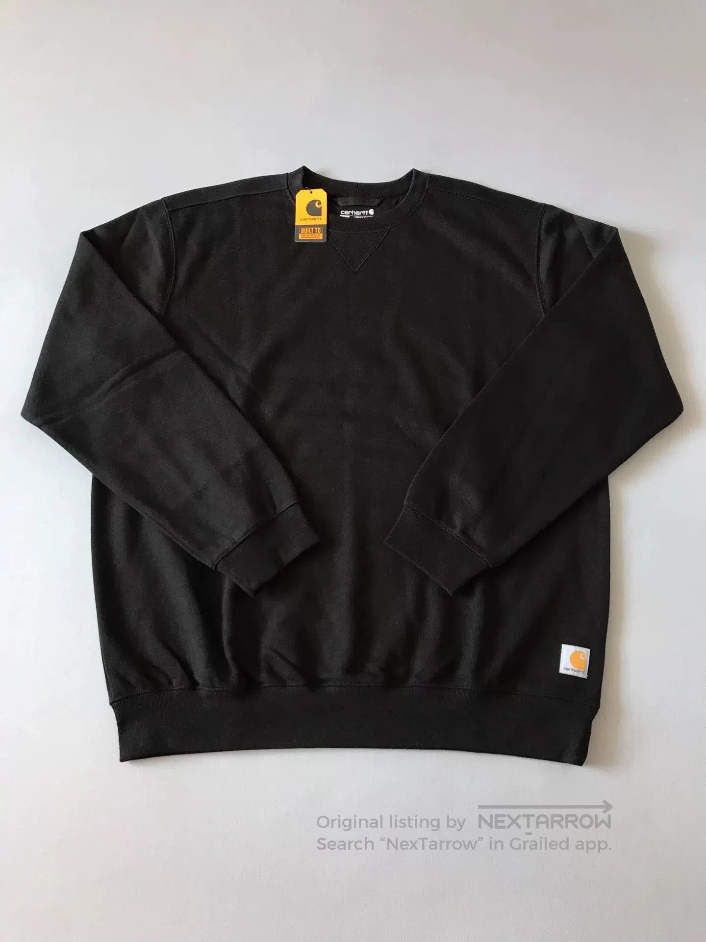 Carhartt Carhartt K124 Black Crewneck Sweatshirt. Size US L / EU 52-54 / 3 - 1 Thumbnail