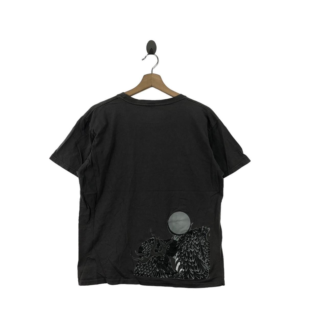 Other JAPAN TRADITIONAL SUKAJAN Black Dragon Tee Shirt Top Size M / US 6-8 / IT 42-44 - 2 Thumbnail