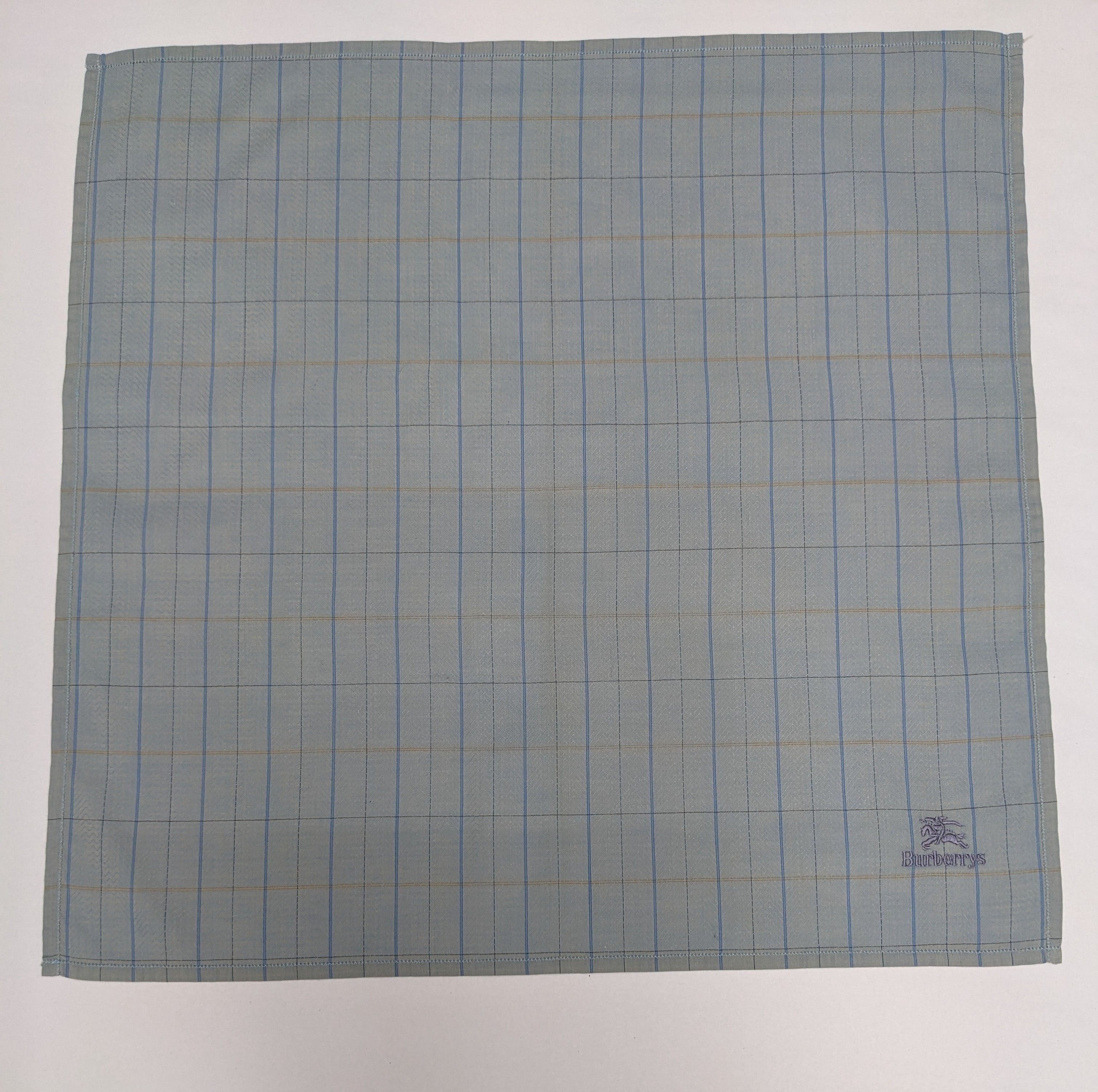 Burberry Vintage Burberrys Handkerchief Check Embroidered Logo Size ONE SIZE - 3 Thumbnail