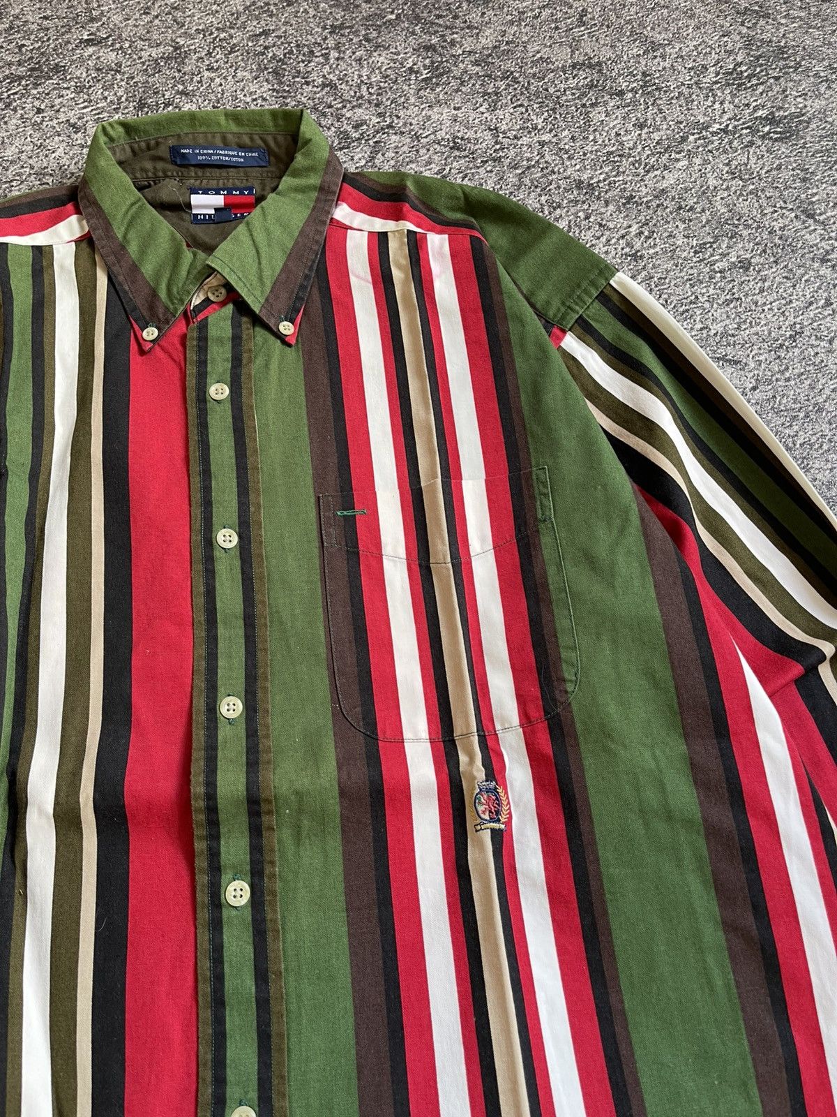 Tommy Hilfiger Tommy Hilfiger multi striped shirt Size US L / EU 52-54 / 3 - 4 Thumbnail