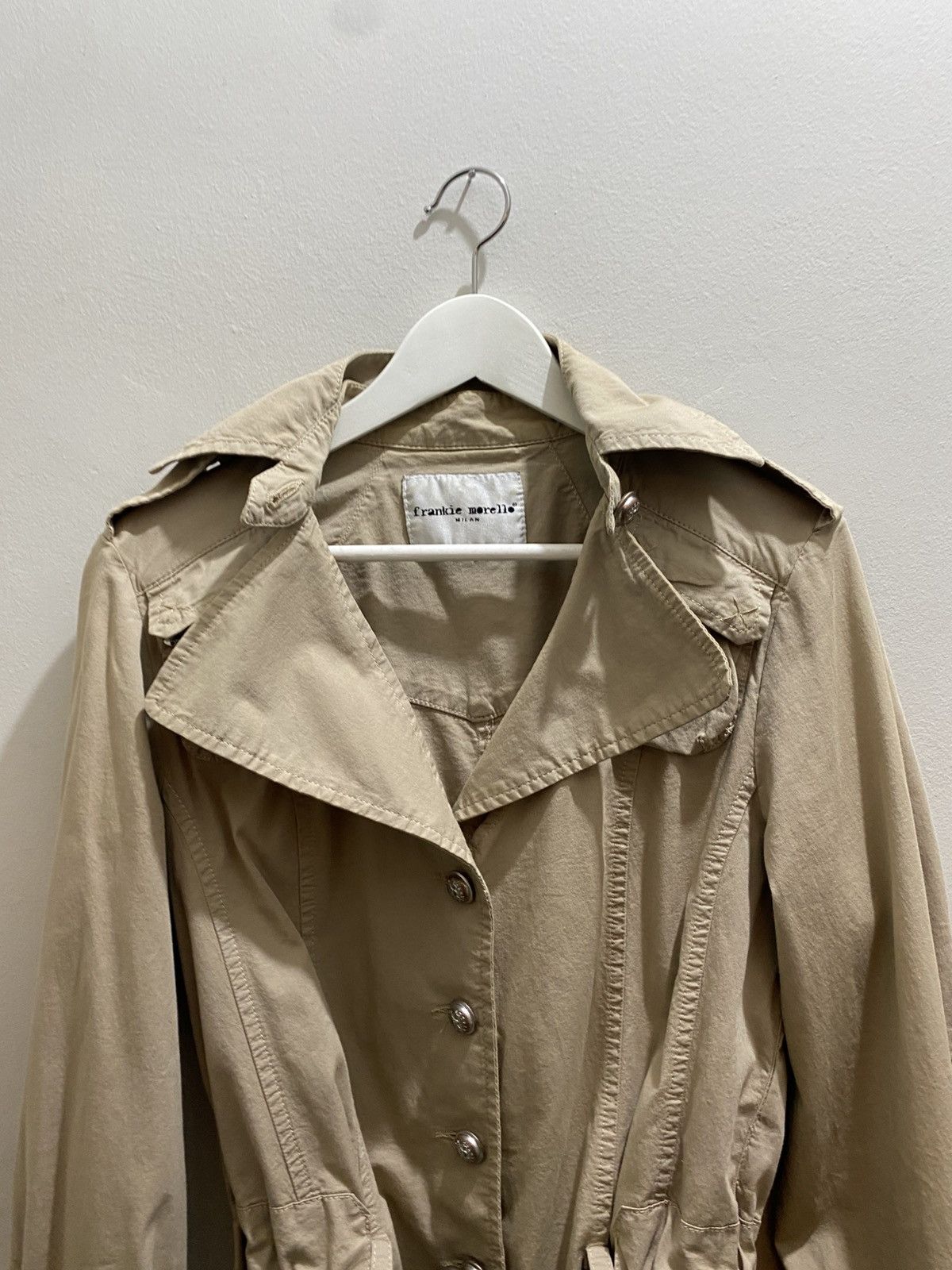 Frankie Morello FRANKIE MORELLO COTTON JACKET KHAKI Size M / US 6-8 / IT 42-44 - 8 Thumbnail