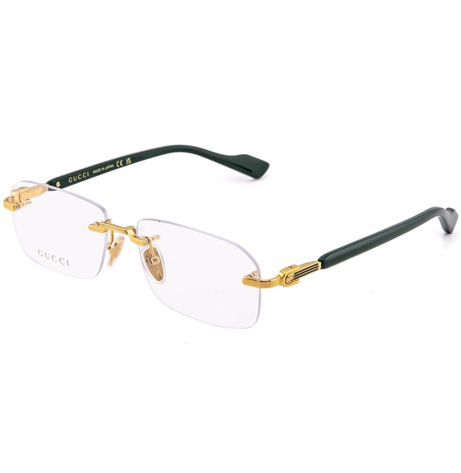 Gucci GUCCI GG1221O 1221 Classic Narrow Eyeglasses 005 GG1221 Size ONE SIZE - 5 Thumbnail