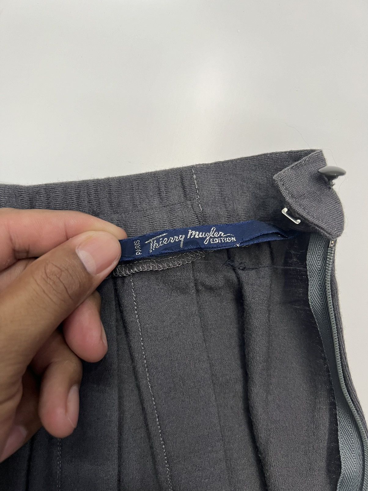 Thierry Mugler 🔥THIERRY MUGLER EDITION SKIRT PANTS SIZE 26-28 Size 28" / US 6 / IT 42 - 8 Thumbnail