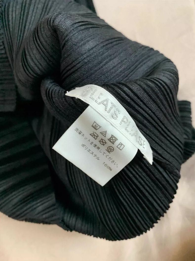 Issey Miyake issey miyake size:3 Black long-sleeved top Size XXS / US 00 / IT 34 - 2 Thumbnail
