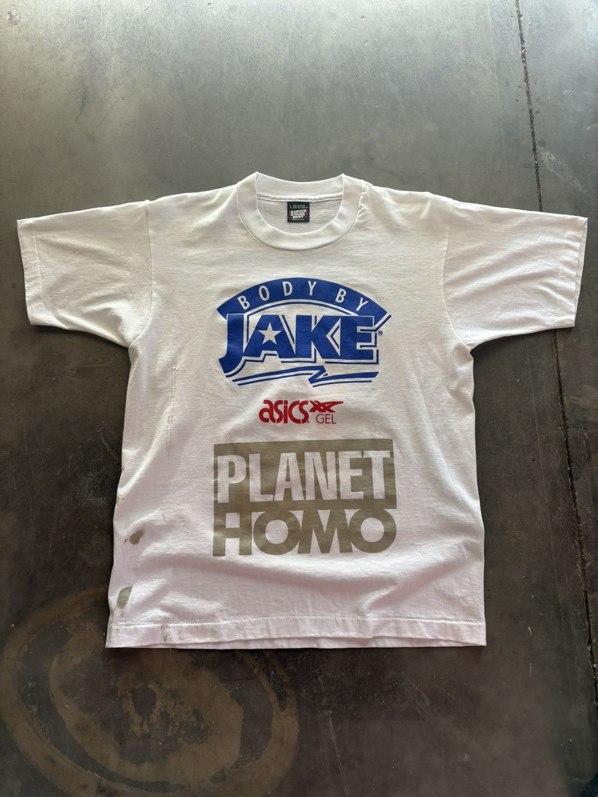 Asics 90’s Asics “Planet Homo” Test Print Size US L / EU 52-54 / 3 - 1 Thumbnail