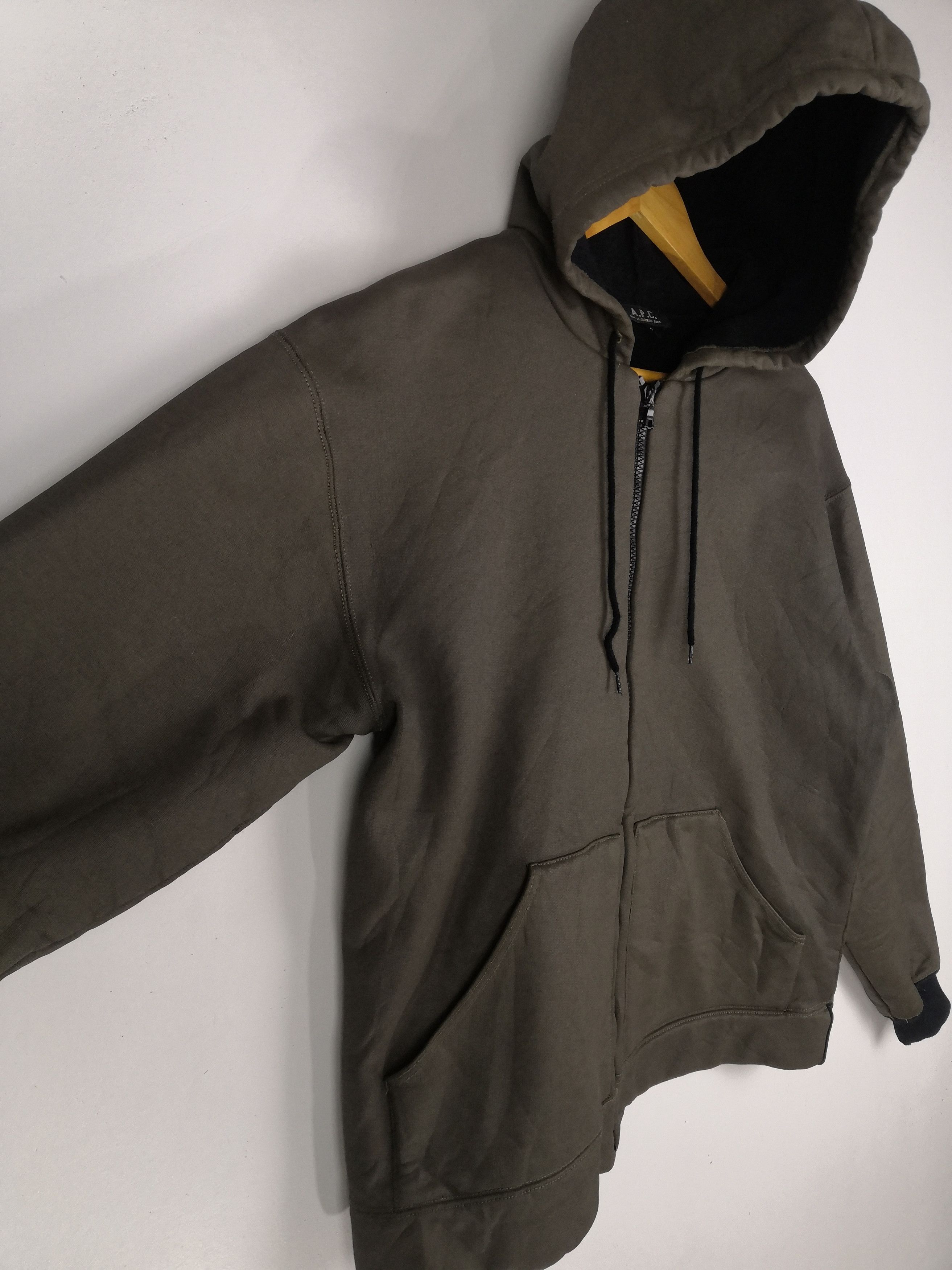 A.P.C. Vintage A.P.C Jacket APC Zipper Hoodie Size US M / EU 48-50 / 2 - 4 Thumbnail