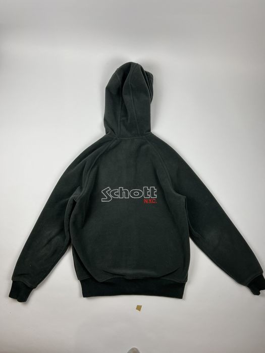 Schott hoodie online 90s