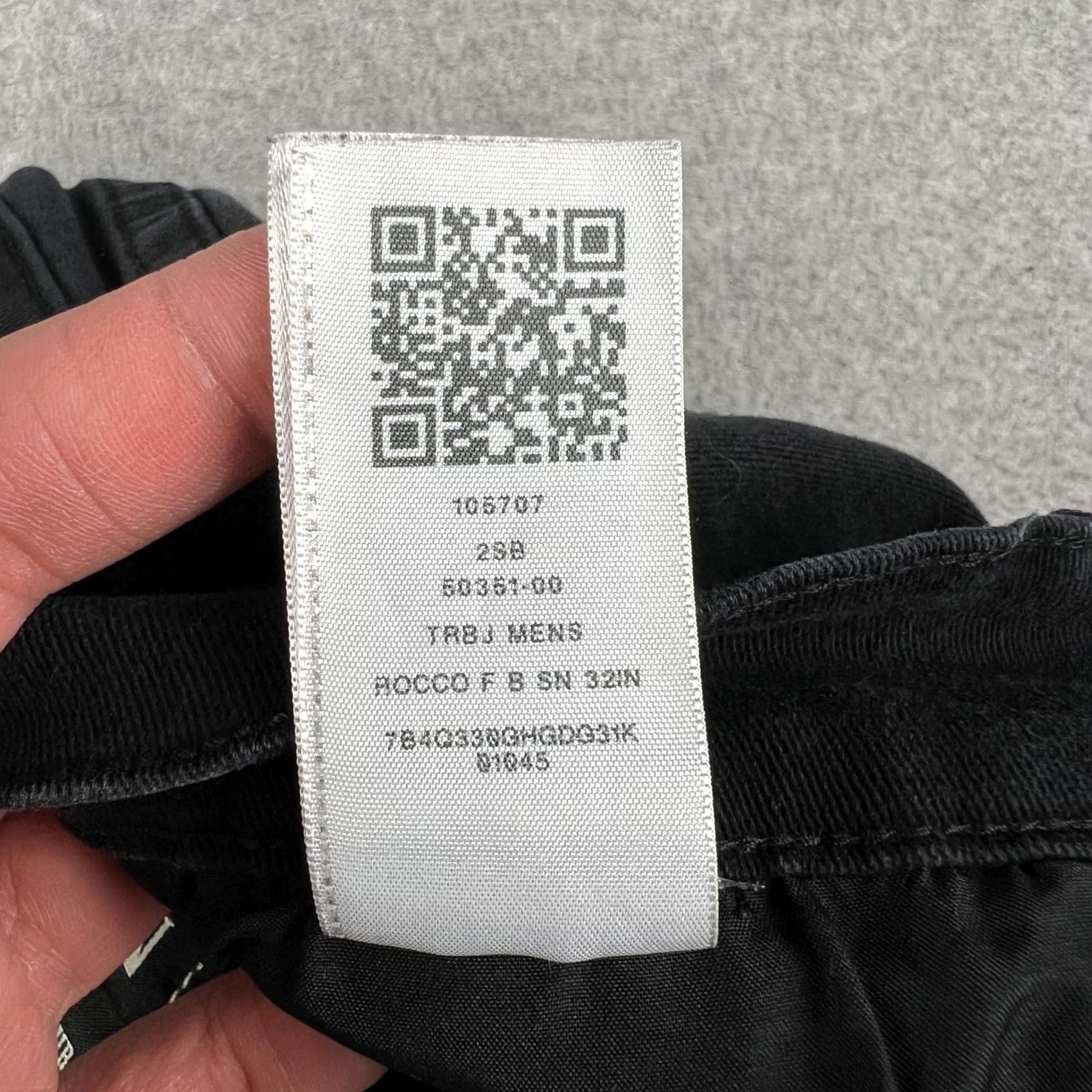 True Religion True Religion Rocco Flap Relaxed Skinny Jeans Stretch Denim 36x30 Mens Black Size US 36 / EU 52 - 5 Thumbnail