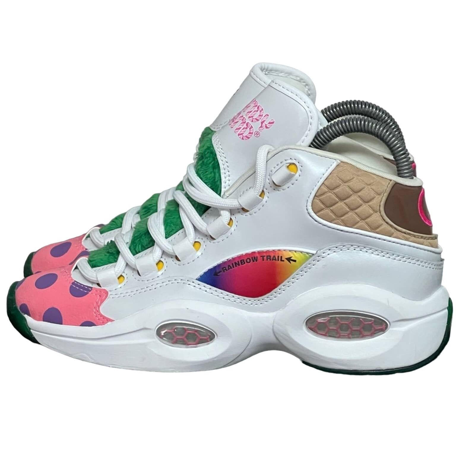 Reebok RARE Reebok Question Mid Iverson Classic x Candy Land SIZE 4 Size US 5.5 / IT 35.5 - 1 Thumbnail
