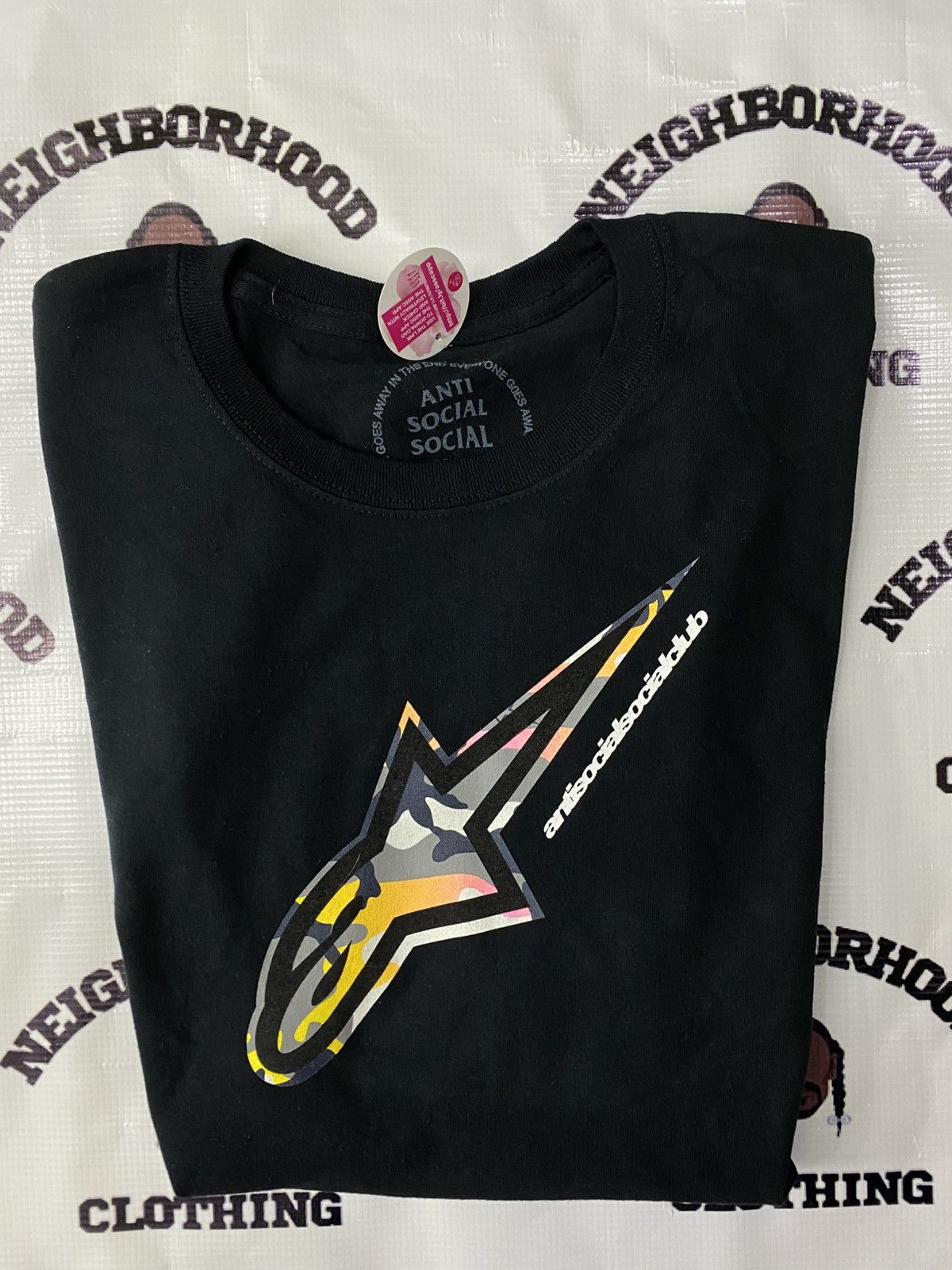 Alpinestars × Anti Social Social Club ASSC X ALPINESTARS TEE. Size US XL / EU 56 / 4 - 12 Thumbnail