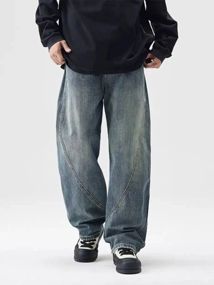 Japanese Brand American Machete Wide Leg High Street Hipster Jeans Size US 30 / EU 46 - 5 Thumbnail