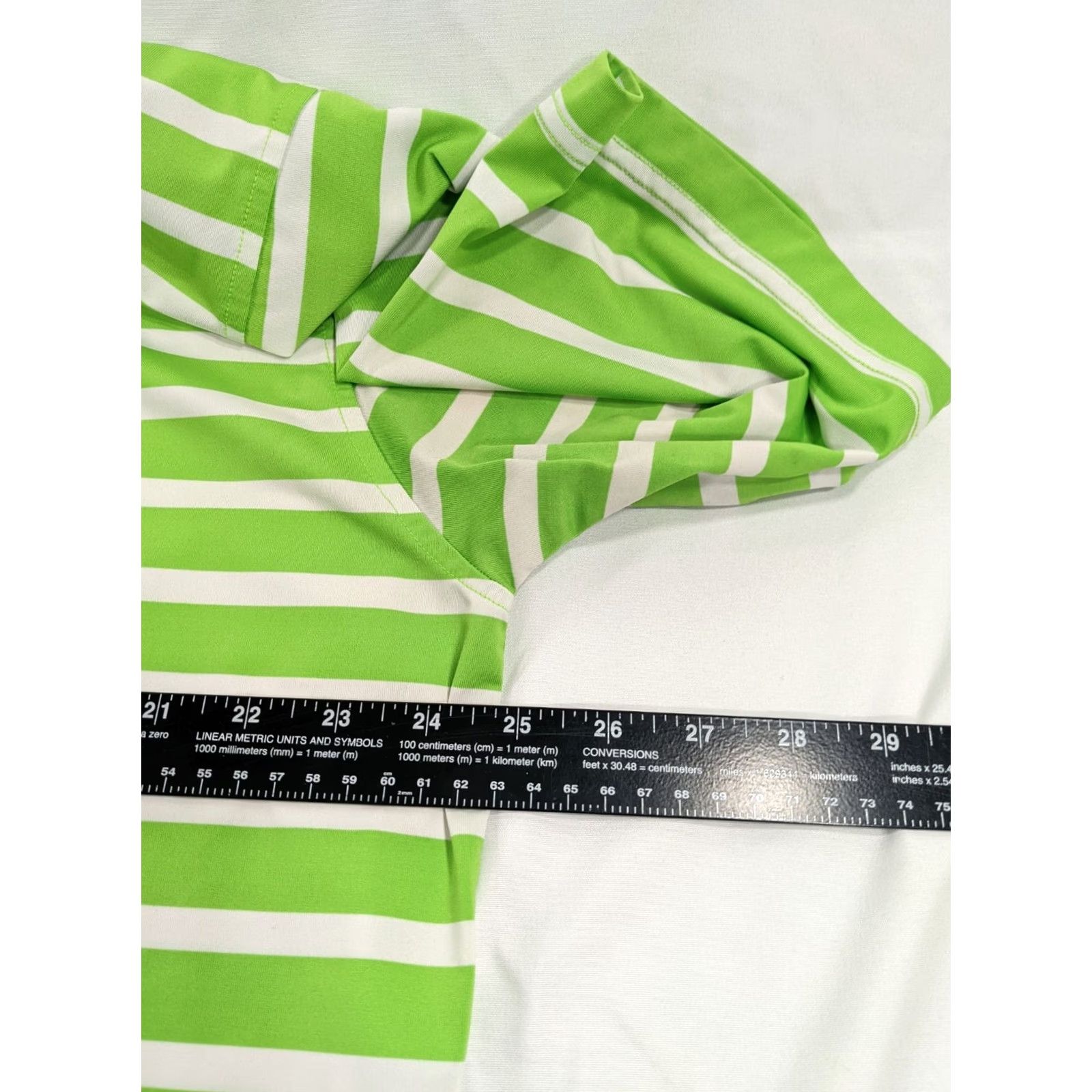 Vintage Fennec Golf Polo Shirt XL Men Lime Green Oak Tree National Golf Club Shirts Short Sleeve Breathable Size US XL / EU 56 / 4 - 6 Thumbnail