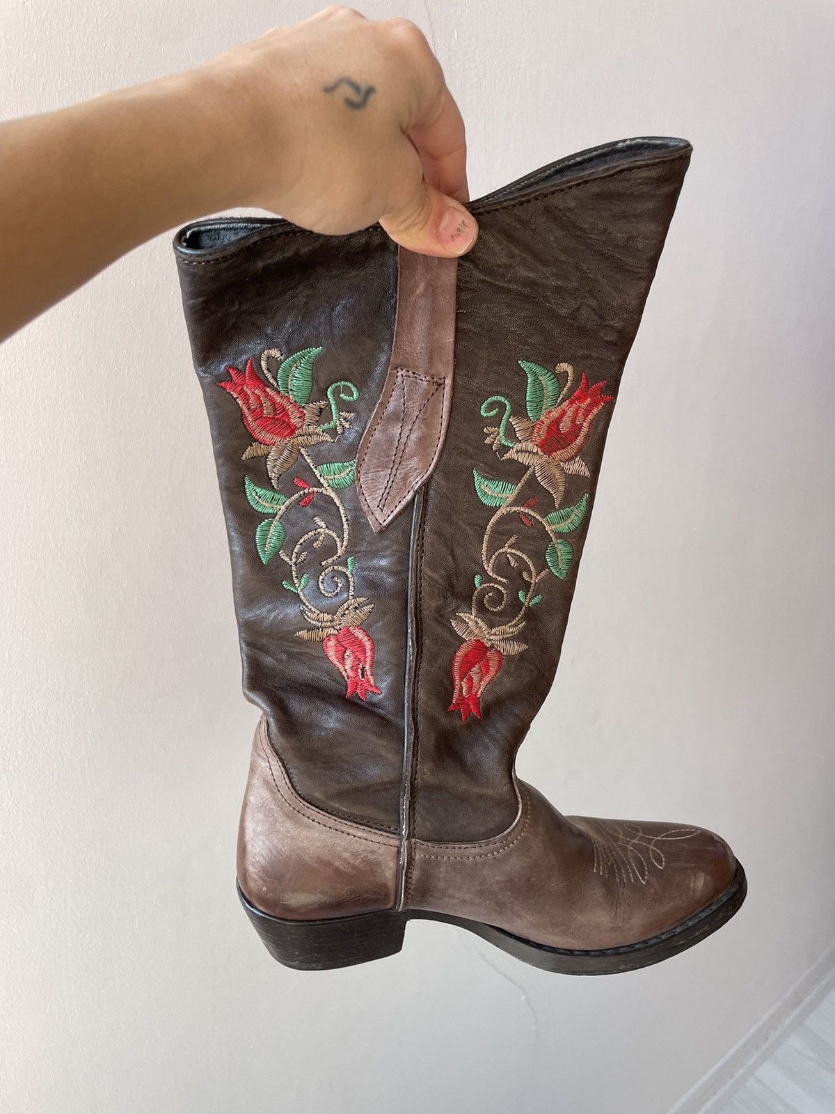 Vintage Vintage cowboy boots Size US 6.5 / IT 36.5 - 16 Thumbnail