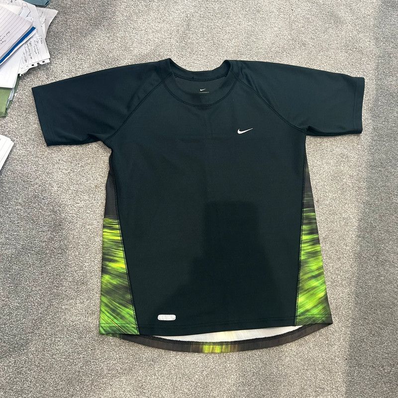 Nike Nike Dri-Fit T-Shirt miller black green - small Size US S / EU 44-46 / 1 - 3 Thumbnail
