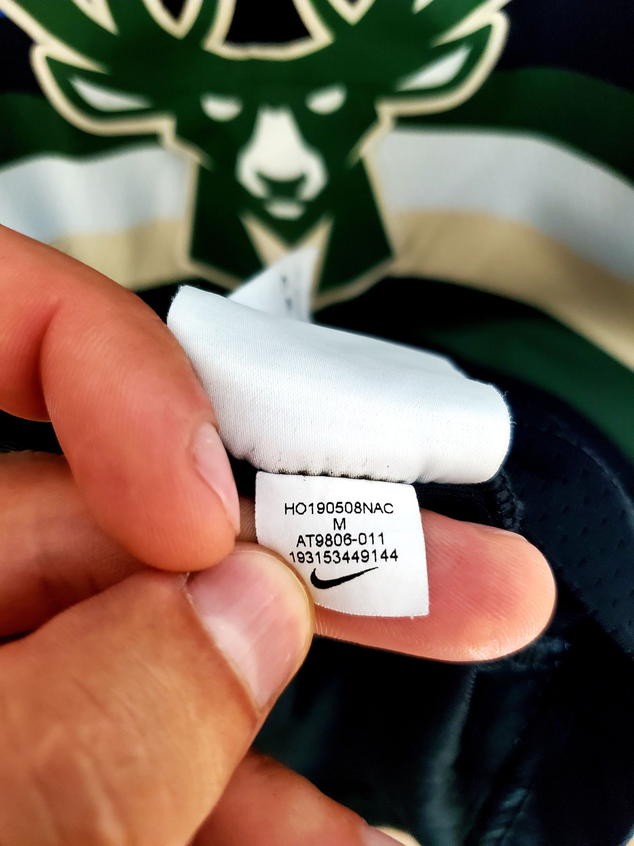 NBA NBA × Nike Milwaukee Bucks Giannis Antetokounmpo Jersey NBA Size US M / EU 48-50 / 2 - 6 Thumbnail