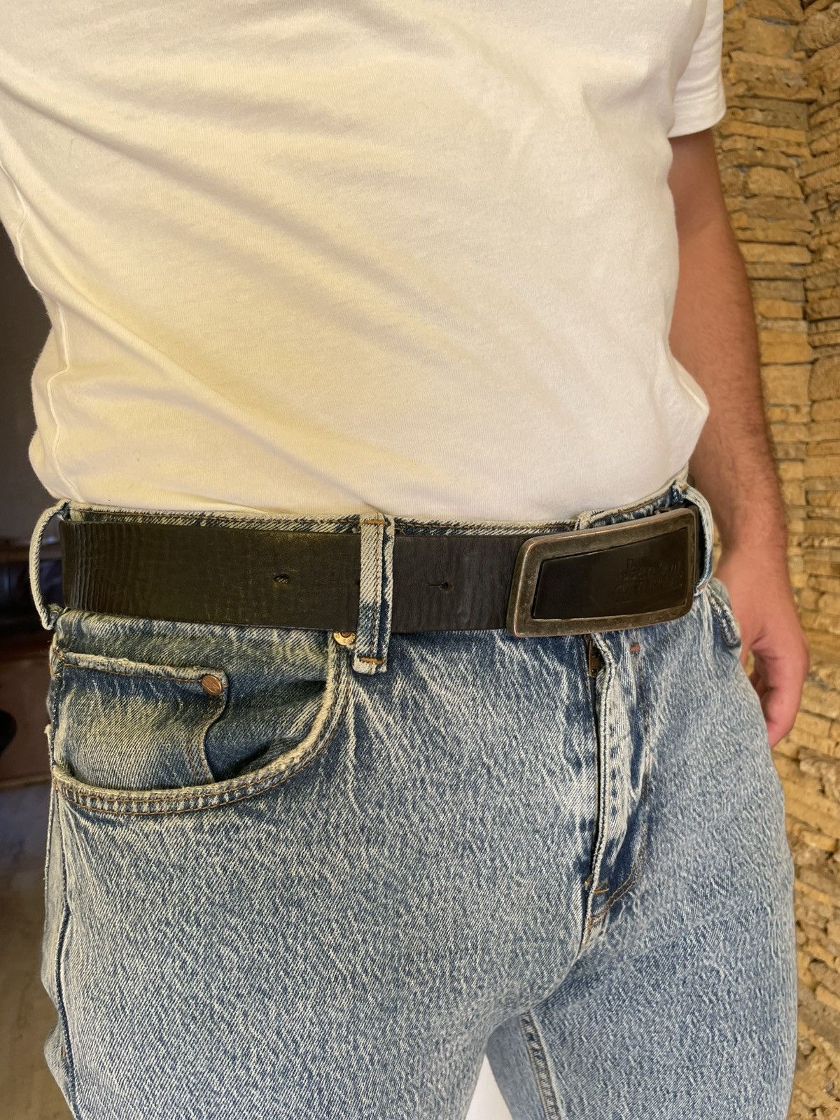 Jean Paul Gaultier JEAN PAUL GAULTIER LEATHER BELT Size ONE SIZE - 5 Thumbnail