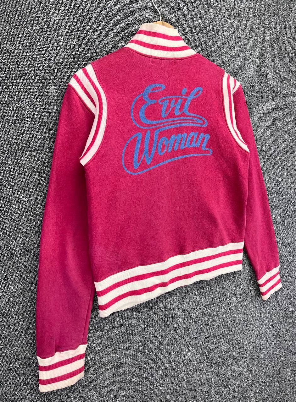 Hysteric Glamour Vintage Hysteric Glamour Evil Women Rare Varsity Jacket Size S / US 4 / IT 40 - 2 Thumbnail