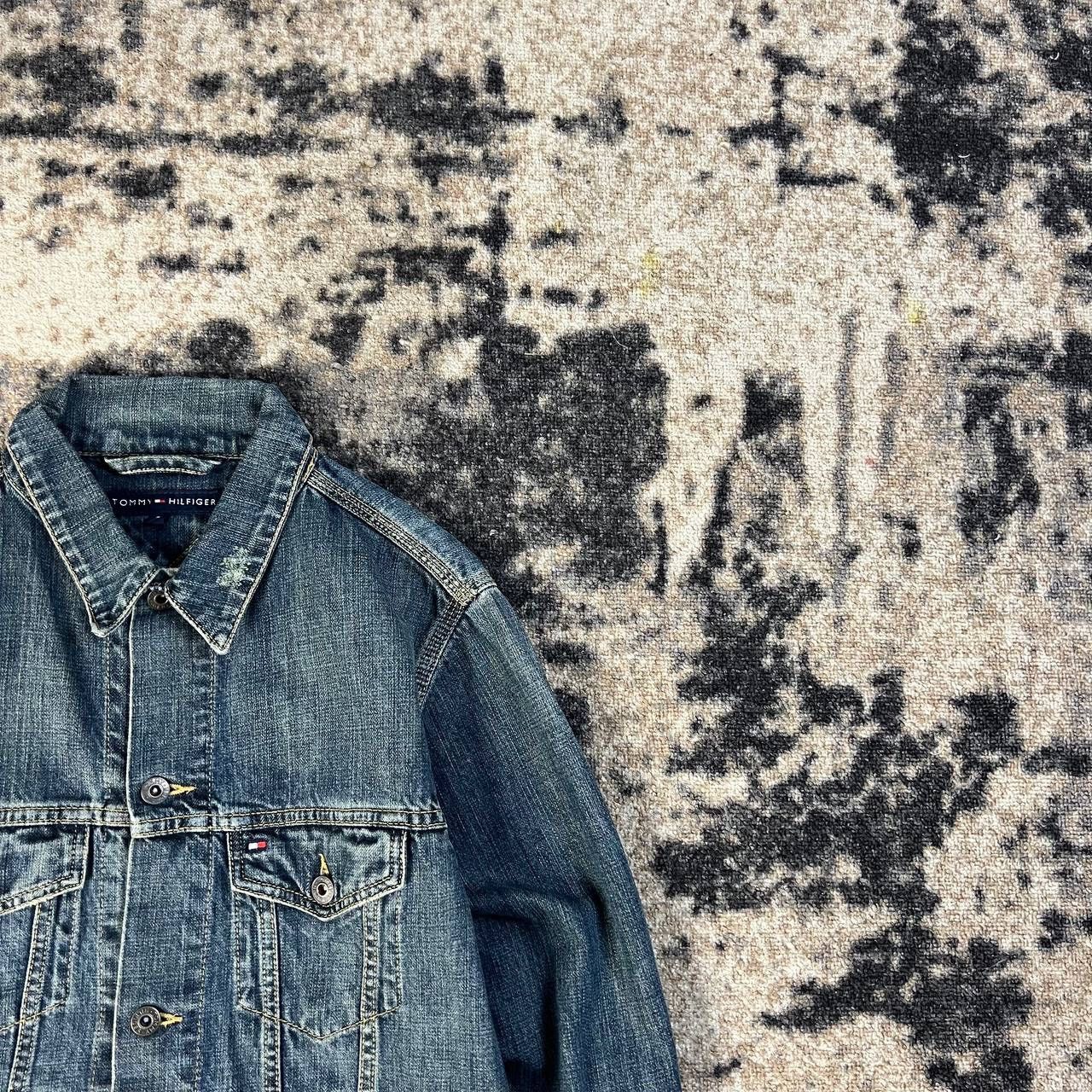 Tommy Hilfiger Tommy Hilfiger Vintage Y2K Mini Logo Button Up Denim Jacket Size US S / EU 44-46 / 1 - 2 Thumbnail