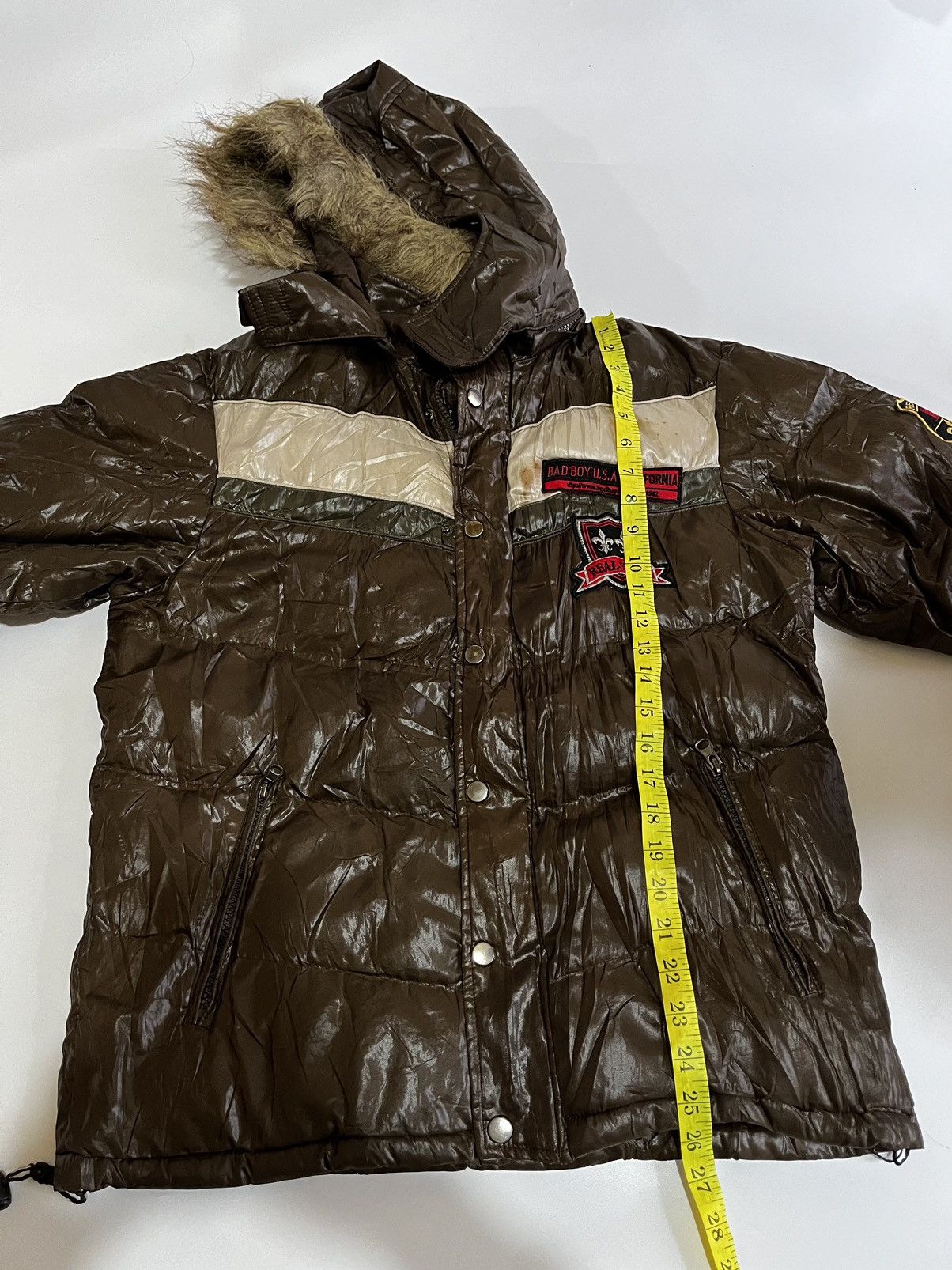 Japanese Brand Fur puffer jacket badboy ifsixwasnine style Size US L / EU 52-54 / 3 - 14 Thumbnail
