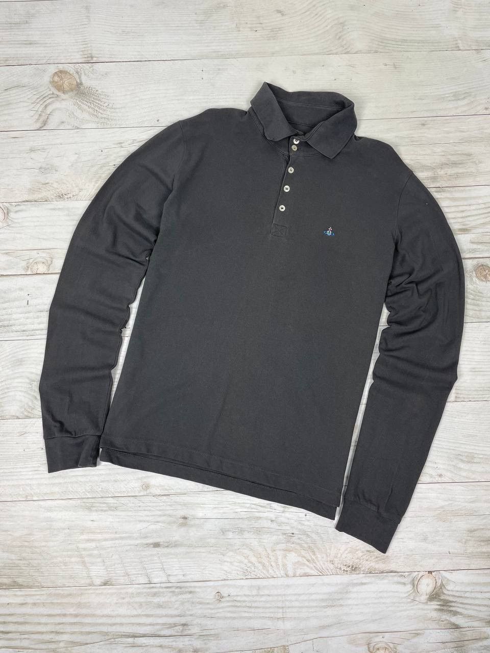 Vivienne Westwood Polo Shirt Long Sleeve Logo Orb
