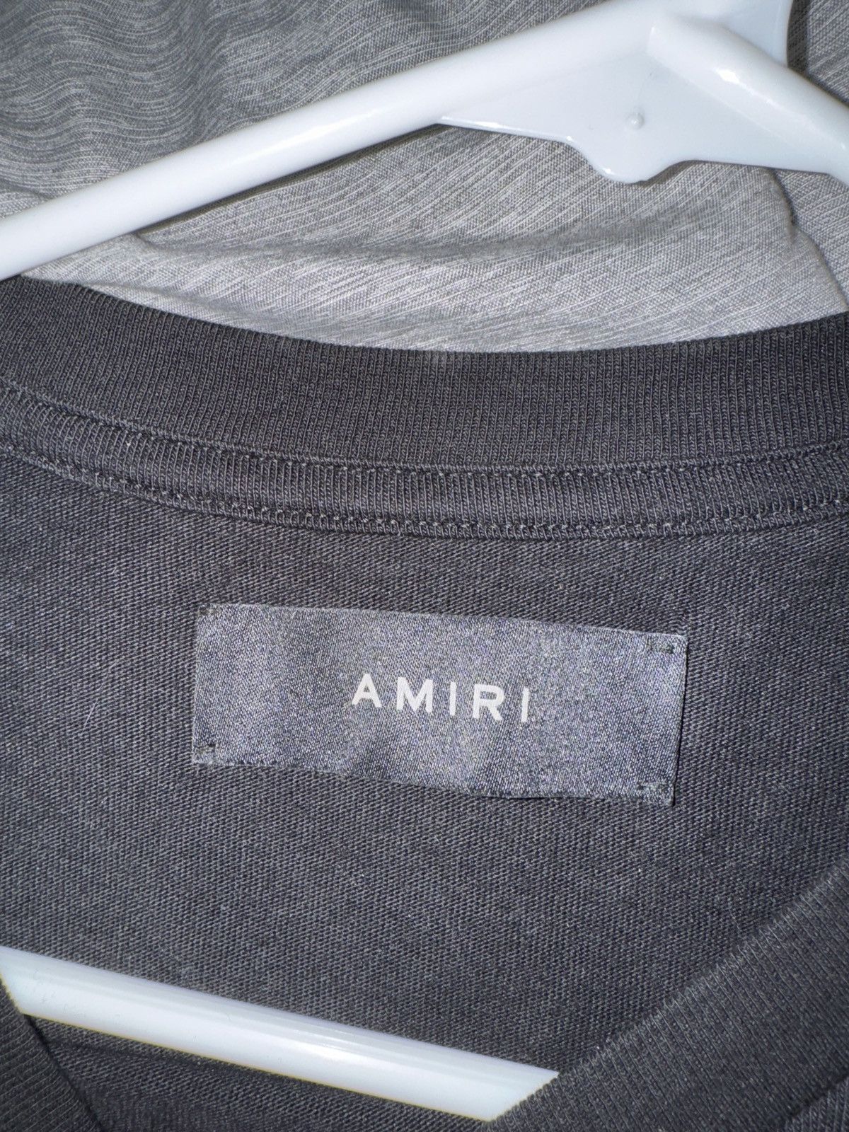 Amiri Amiri black Logo T Size US L / EU 52-54 / 3 - 6 Thumbnail