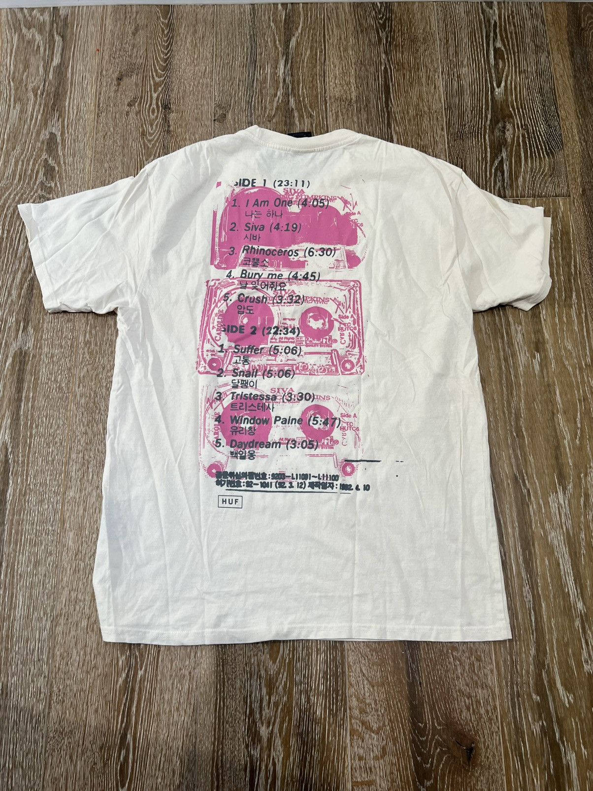 Huf HUF x The Smashing Pumpkins Window Paine T-shirt in natural Size US L / EU 52-54 / 3 - 2 Thumbnail